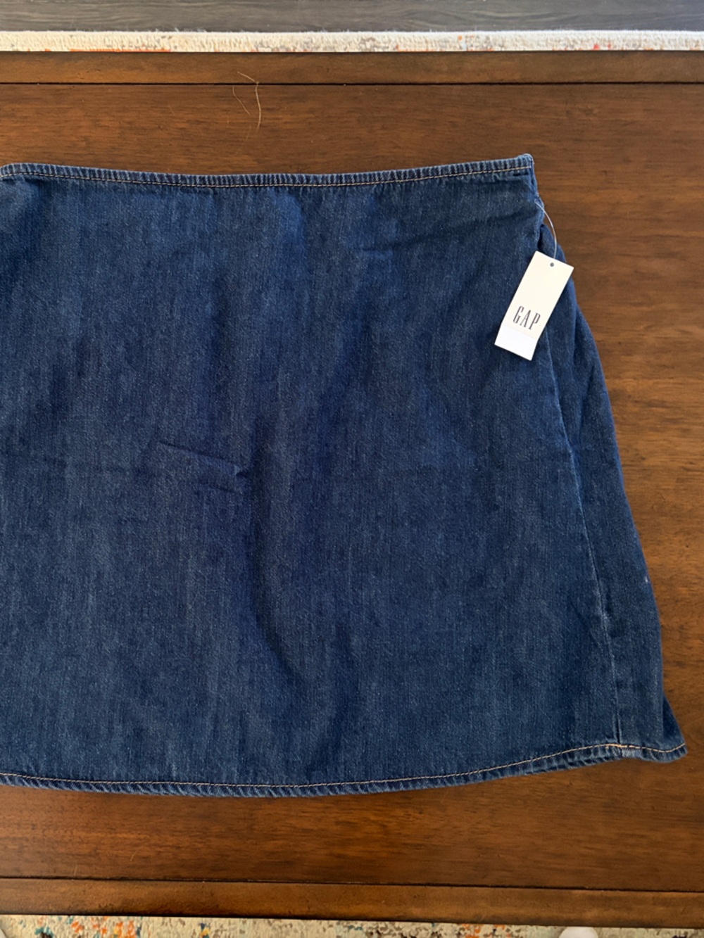 GAP Dark Blue Denim Mini Skirt